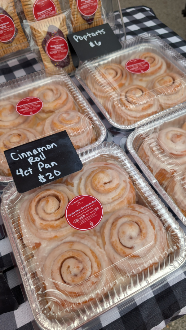 Vanilla Bean Cinnamon Roll — 4ct Pan