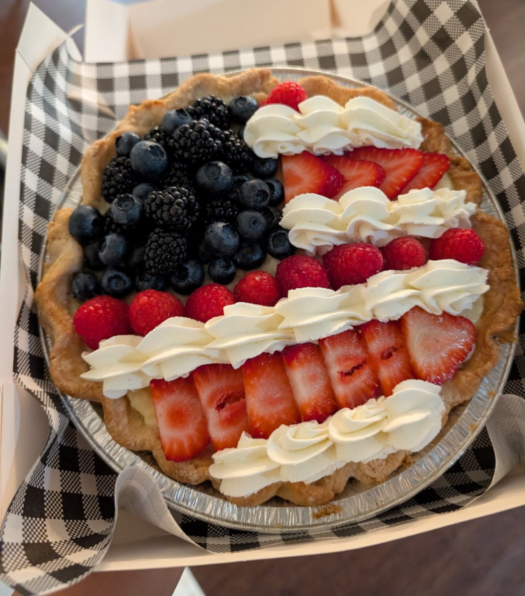 Berries & Cream Pie