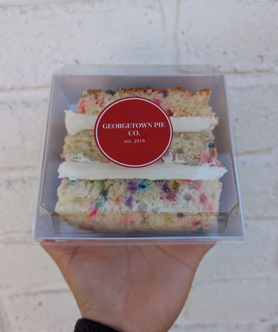 Birthday Cake Slice